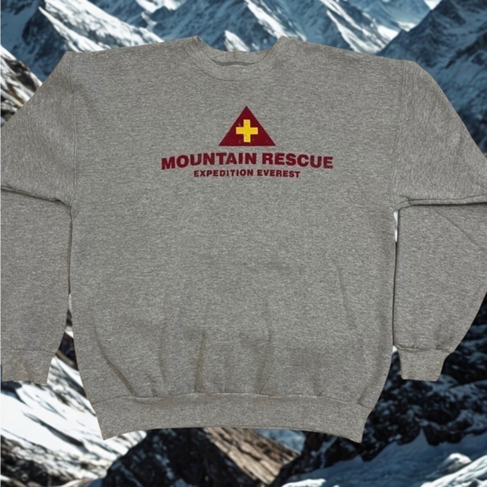 VTG Disney Mount Everest Expedition Crewneck Sweatshirt